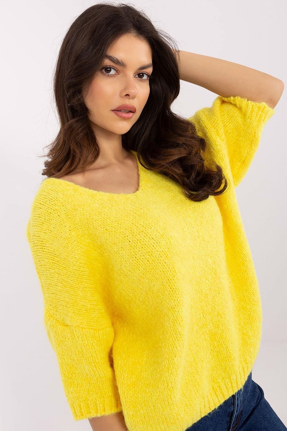 Rövidujjú pulóver model 208520 Italy Moda