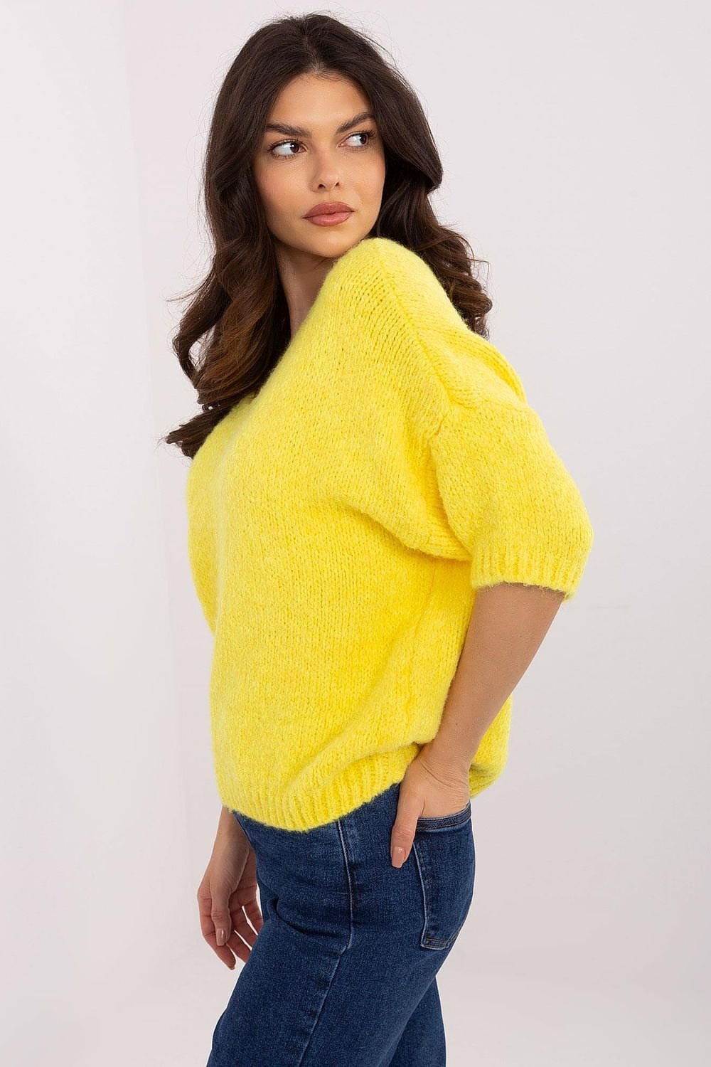 Rövidujjú pulóver model 208520 Italy Moda