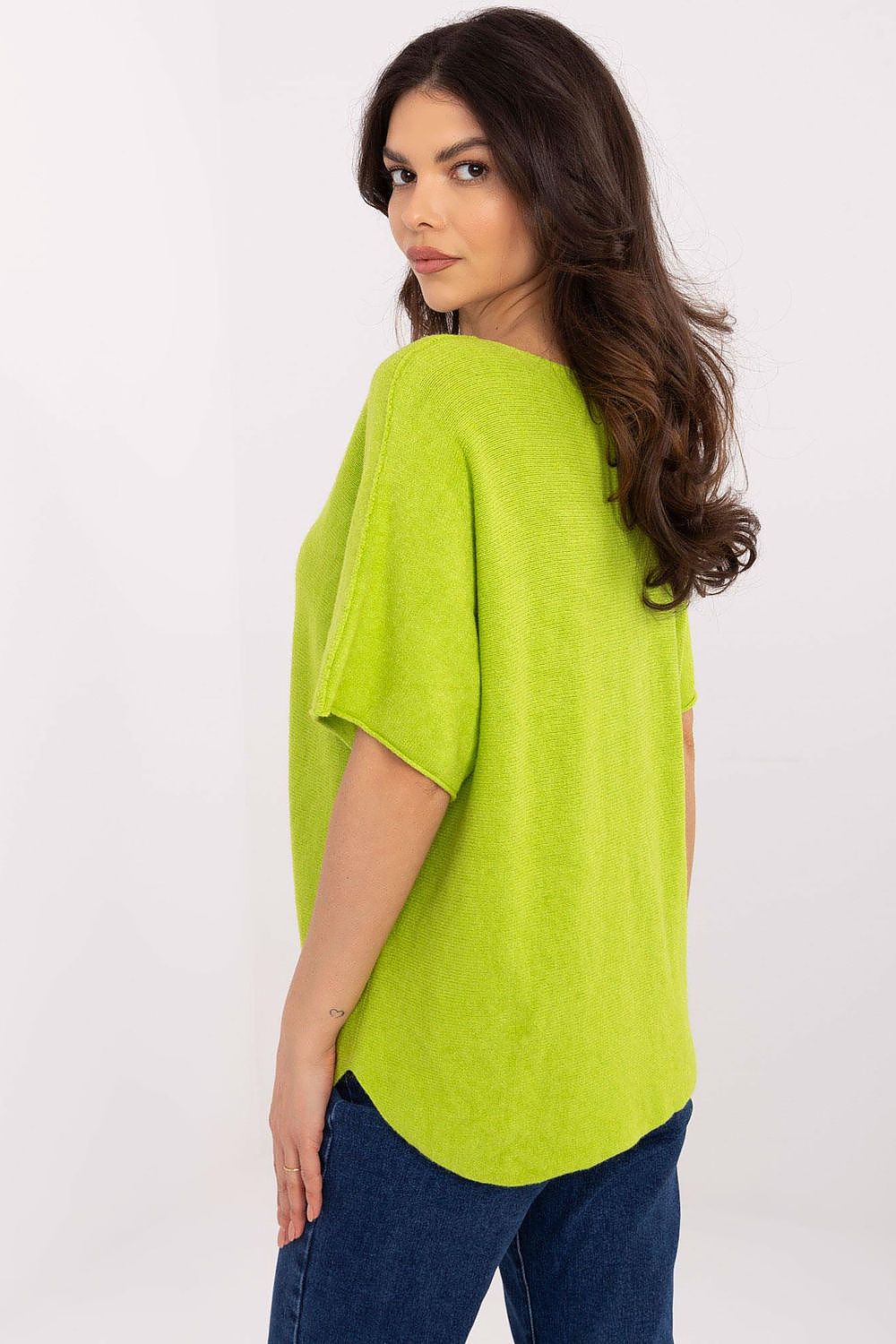 Rövidujjú pulóver model 209983 Italy Moda