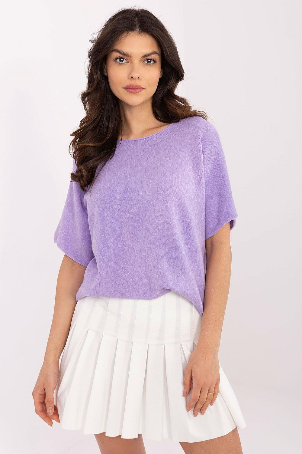 Rövidujjú pulóver model 209985 Italy Moda