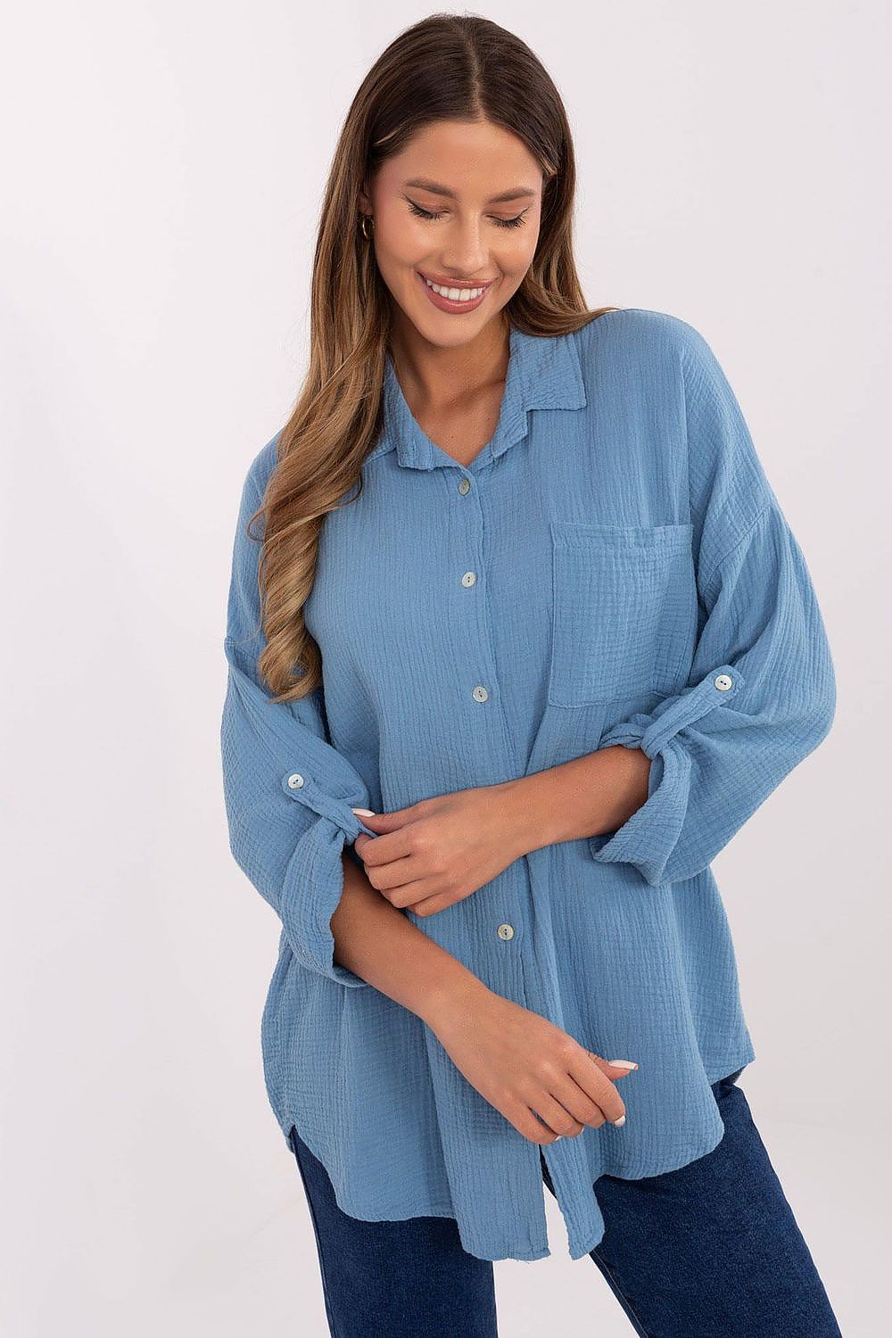 Hosszú ujjú ing model 210008 Italy Moda