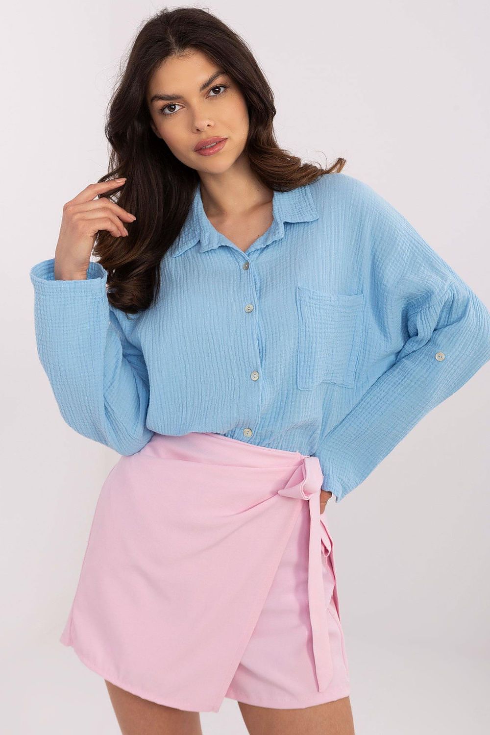Hosszú ujjú ing model 210010 Italy Moda