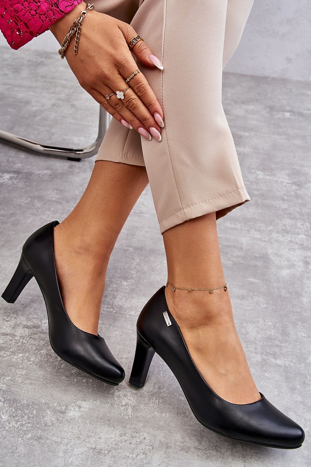 Magassárkú körömcipő model 175260 Step in style