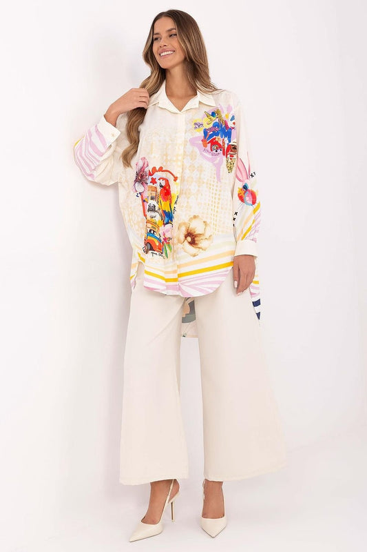 Hosszú ujjú ing model 206735 Italy Moda